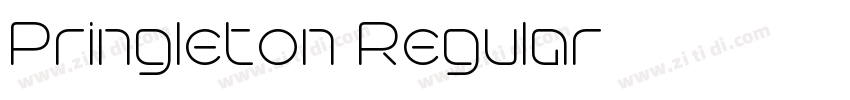 Pringleton Regular字体转换 Pringleton Regular字体转换